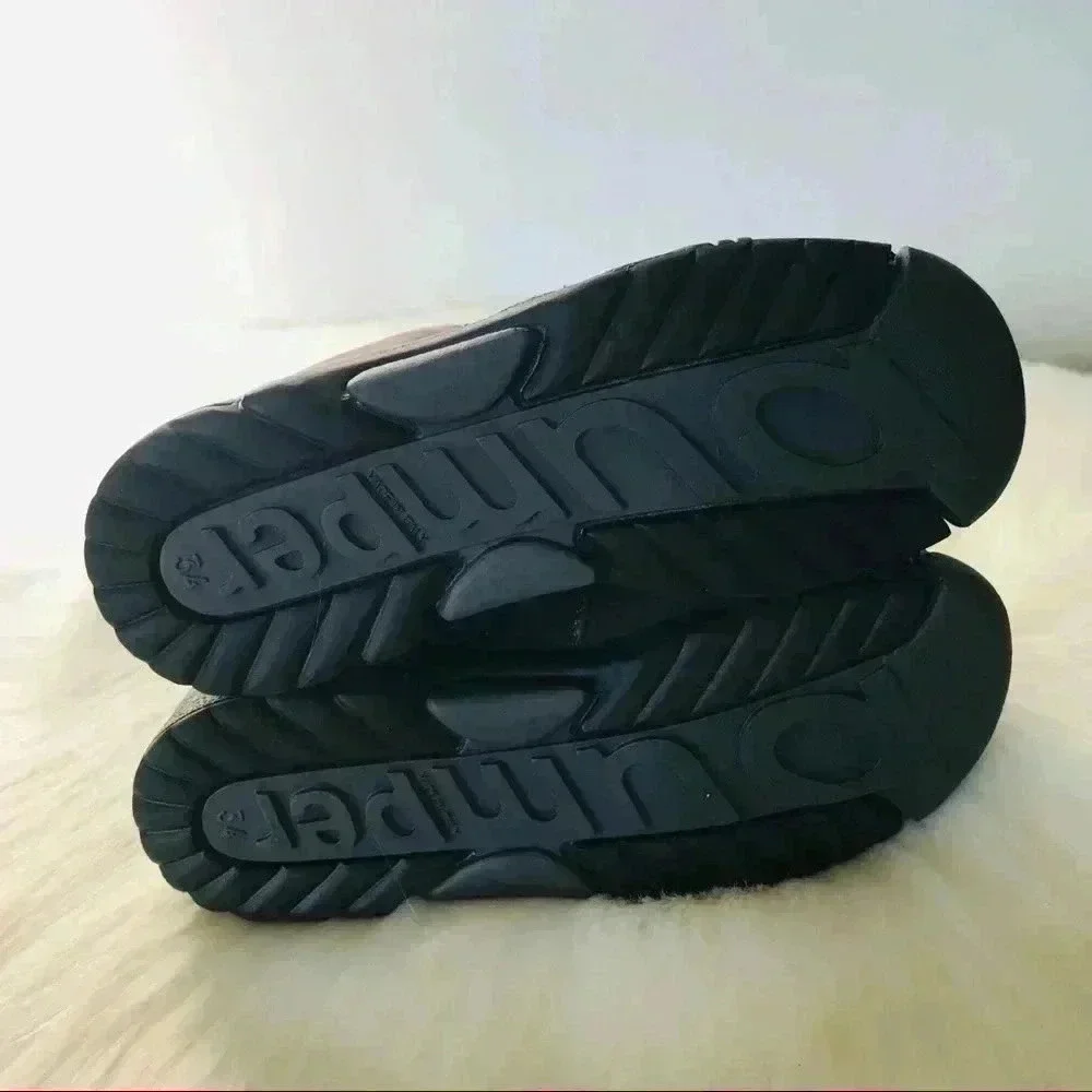 New Giugiaro Bumper Leather Italy Boots Shoes